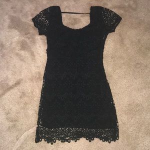 Black formal dress